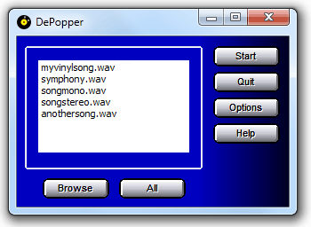 Screenshot of DePopper 4.0.7.0